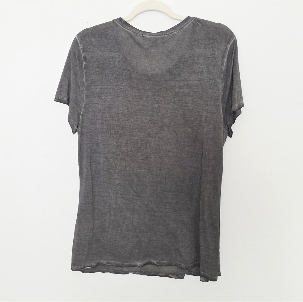 International Concepts Embellished Love Letters Short Sleeves Tee Women's Size L - Picture 5 of 5
